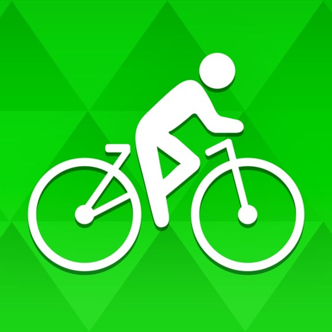 App Bicycle ride tracker: bike map