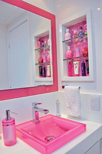 Cute pink wc