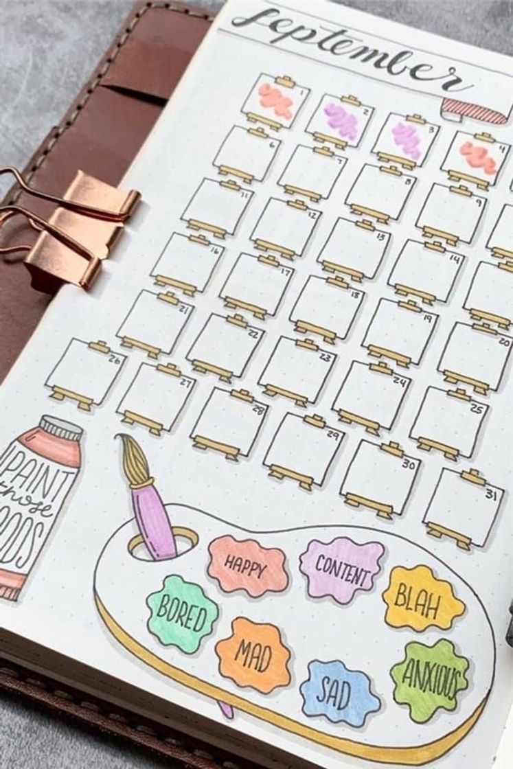 Libro Mood tracker idea