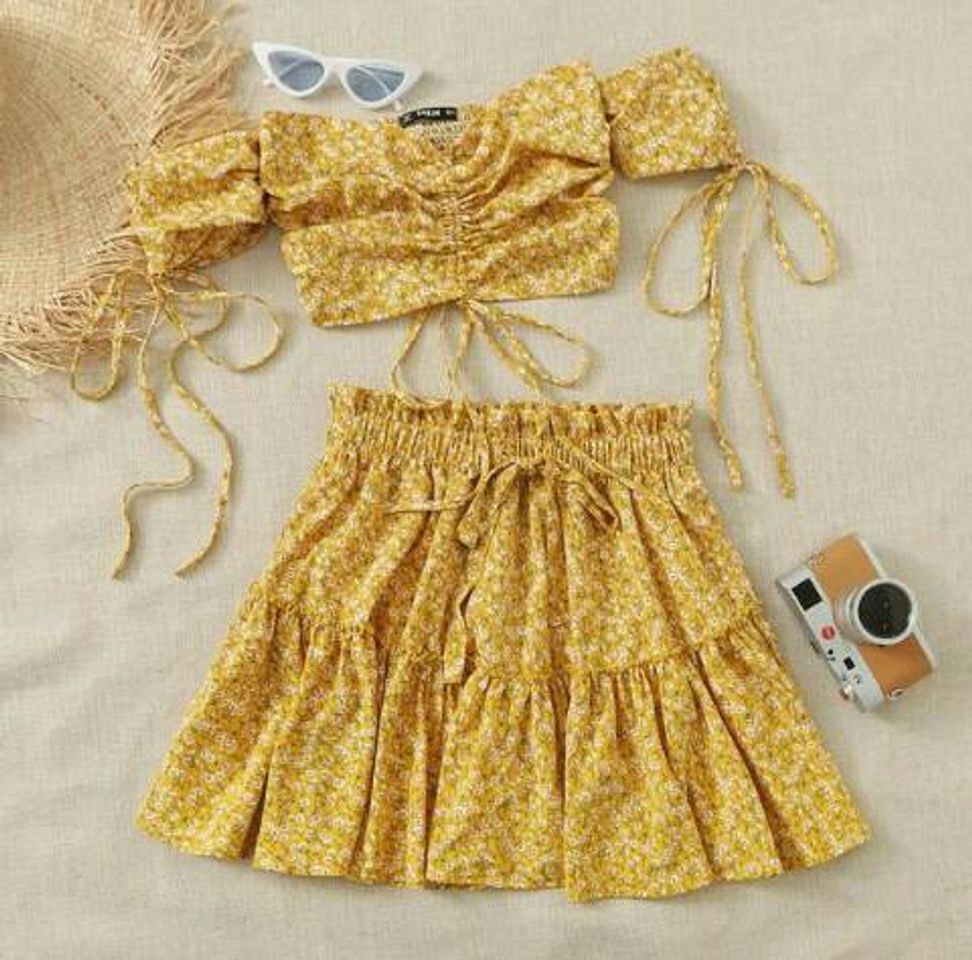 Moda 🍂🌻Conjuntinho perfeitoh 🌻🍂