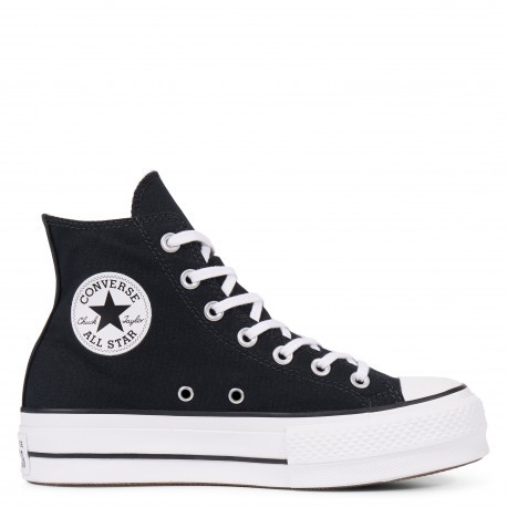 Fashion Converse plataforma Negras de segunda mano en WALLAPOP