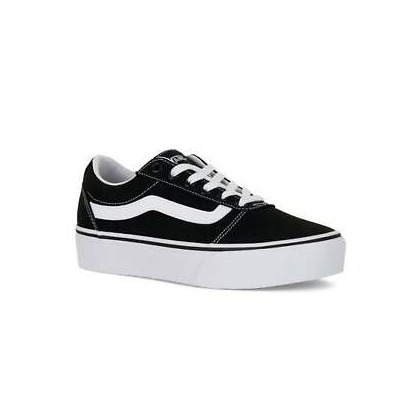 Social Vans Ward - Zapatillas para Mujer, Negro