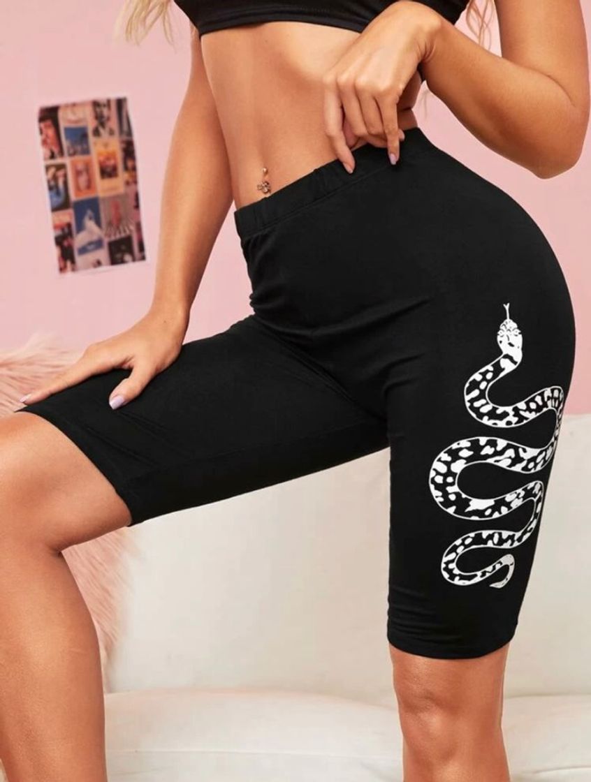 Fashion Leggin serpiente corto