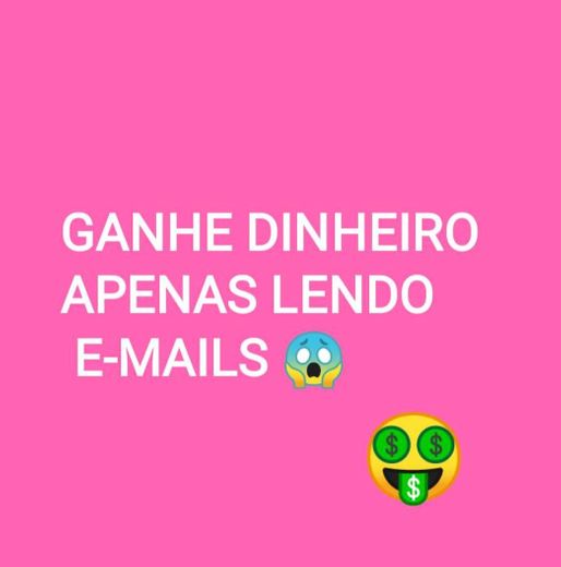 GANHE DINHEIRO APENAS LENDO E-MAILS 😱