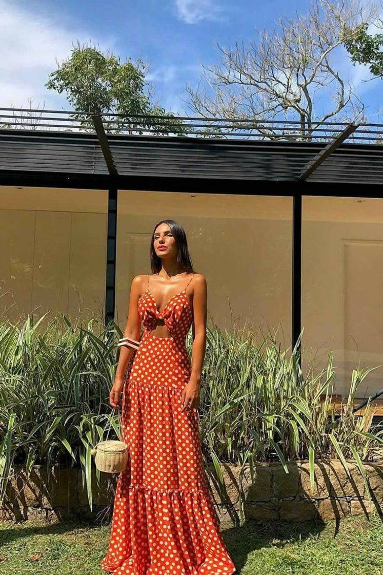 Social Living Coral Dress