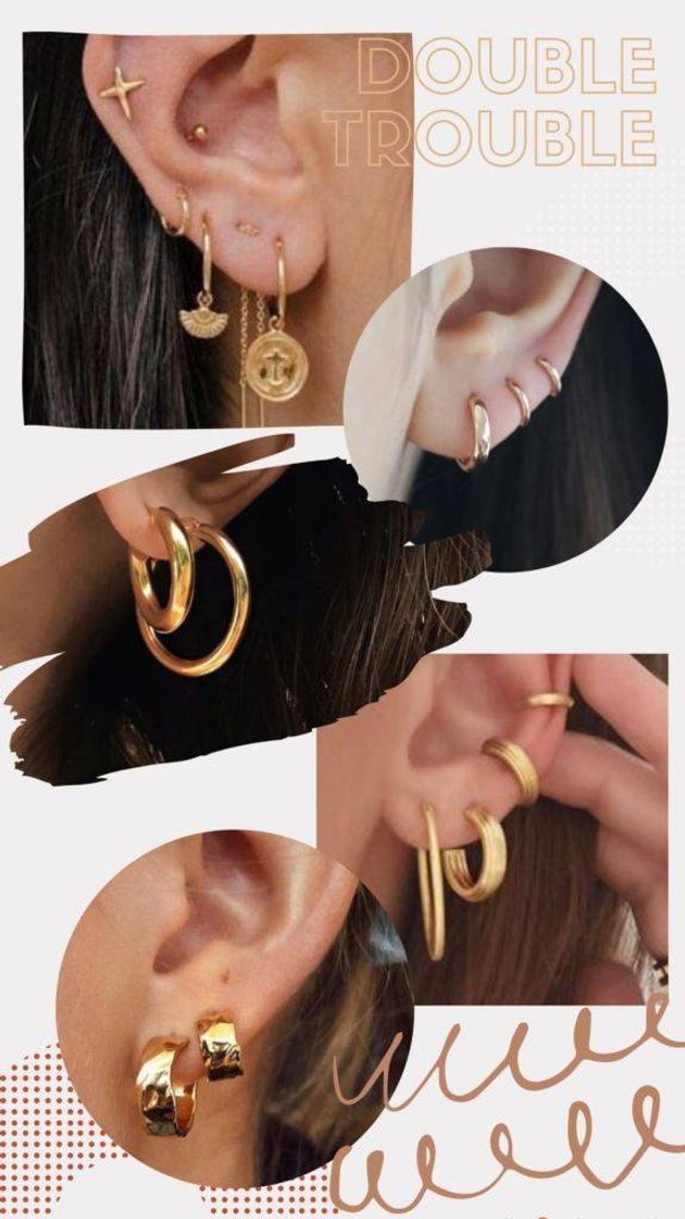 Social Conjuntos de pendientes para mujer Aros Pendiente de concha dorada Nudo Corbata Perla de imitación irregular Pendiente geométrico de gota para mujer Chica Declaración Bincos Color   dorado