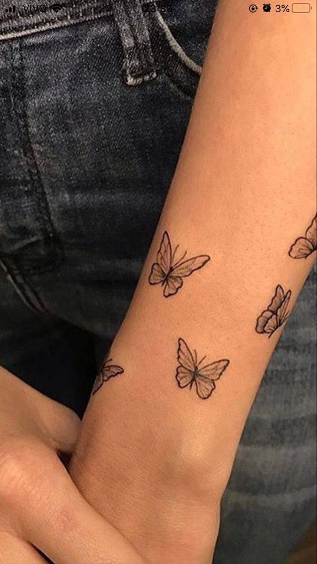 Social Tattoo (Butterfly)