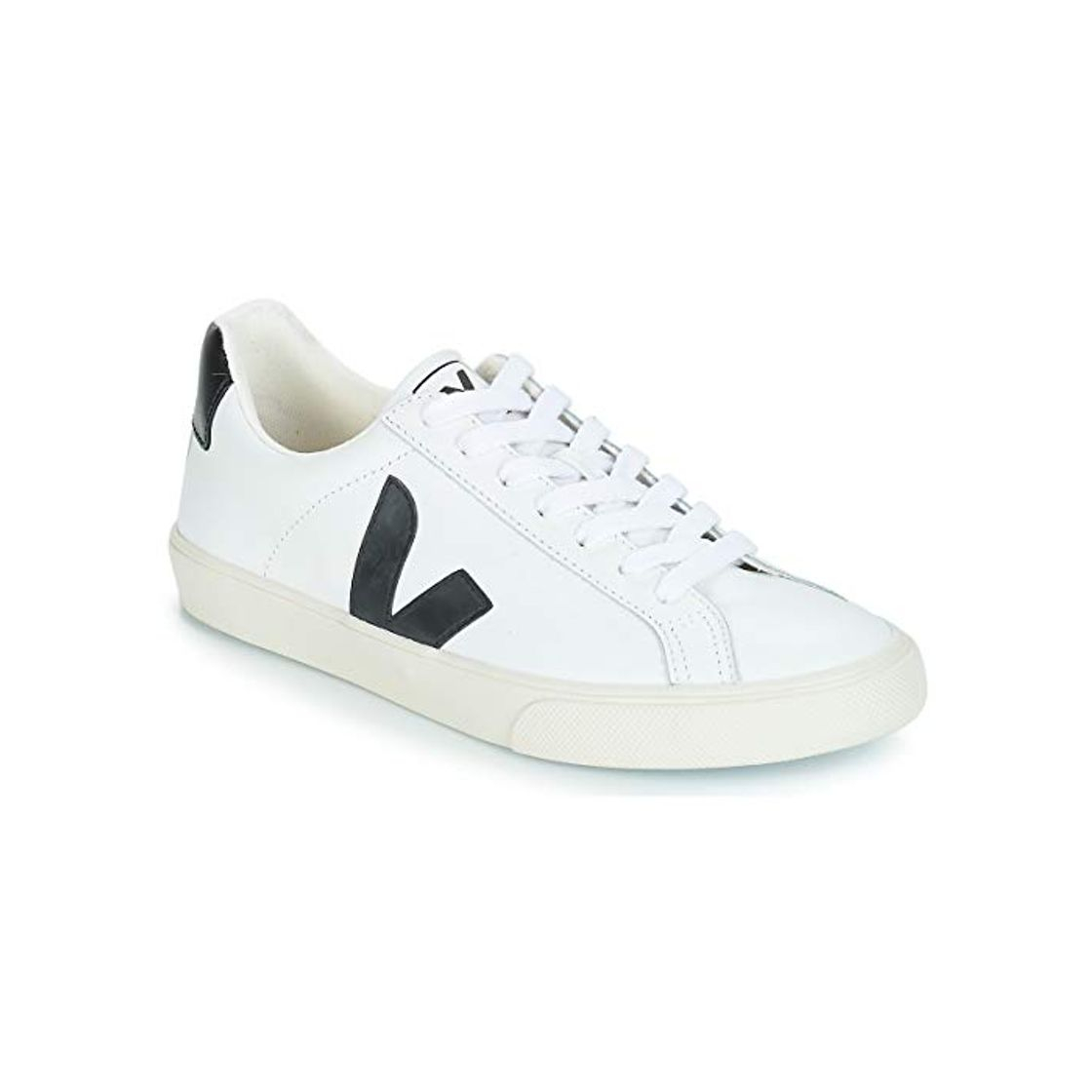 Moda Veja Esplar Clean Leather Sneaker White & Black