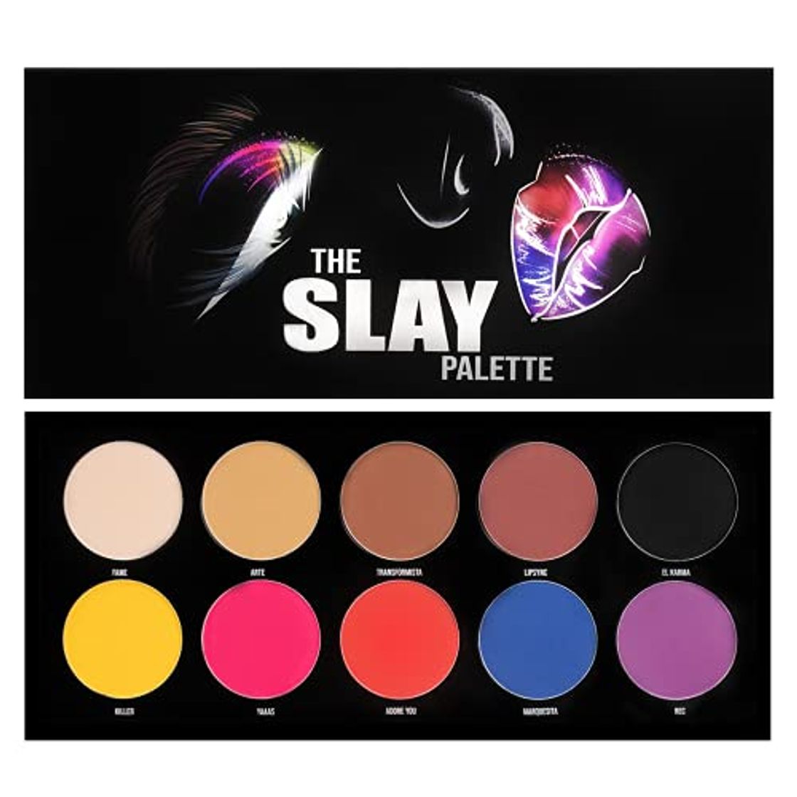 Beauty Krash Kosmetics Paleta de Sombras The Slay Palette