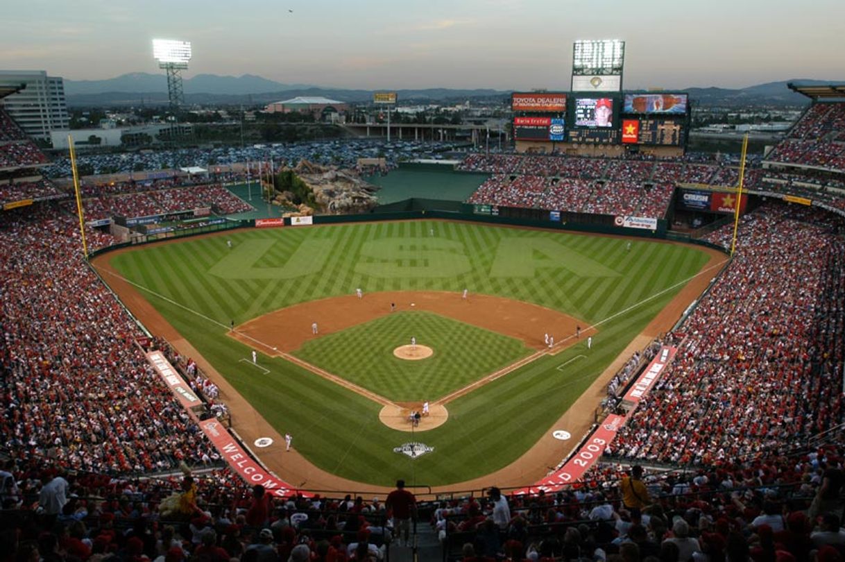 Place Angel Stadium of Anaheim