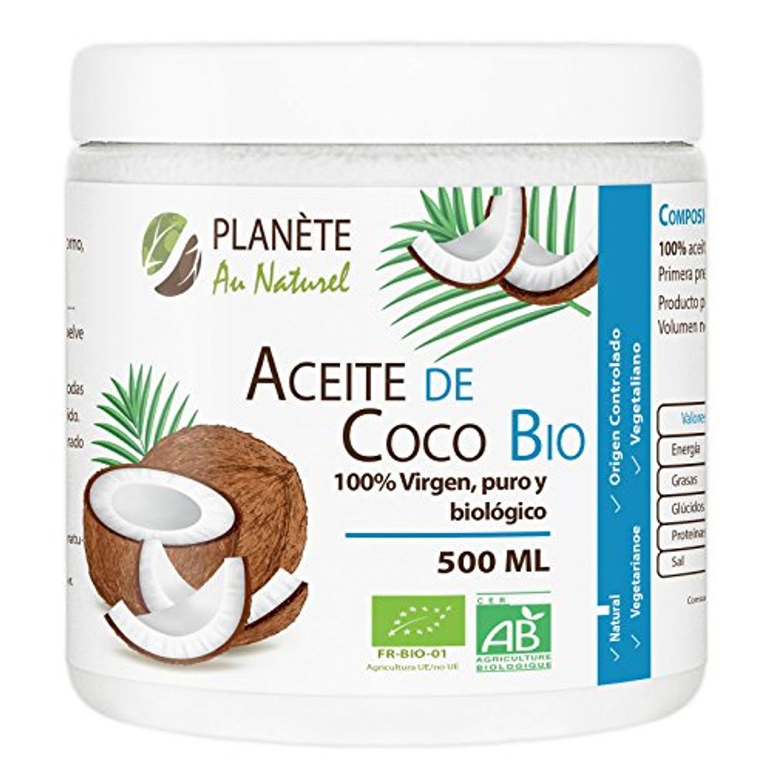 Social Aceite de Coco Virgen Orgánico