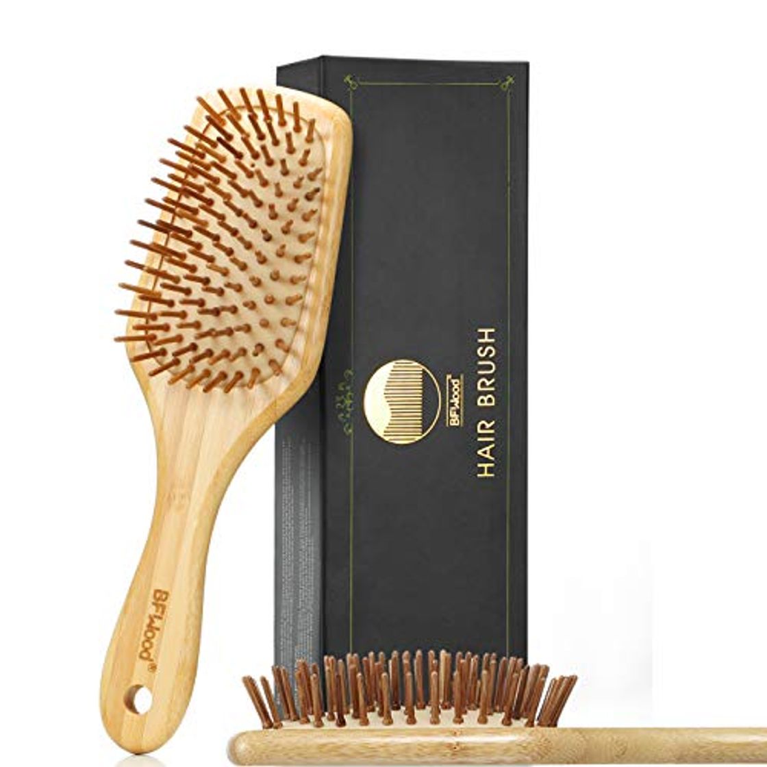 Social BFWood Cepillo de Pelo bambú Masaje