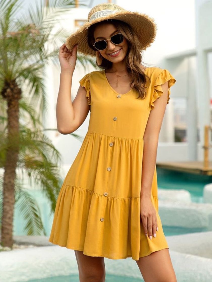 Fashion Vestido simples 