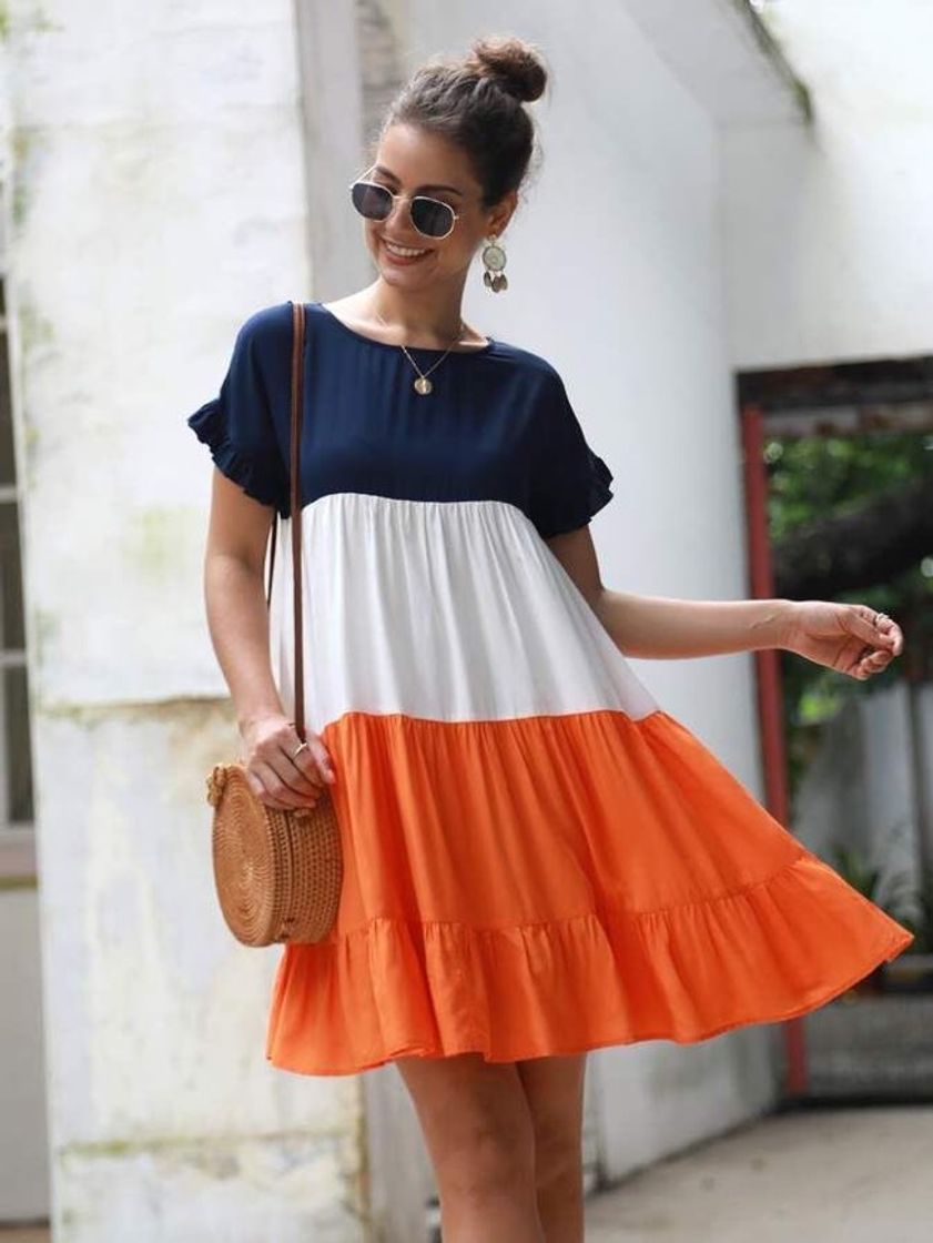 Fashion Vestido simples 