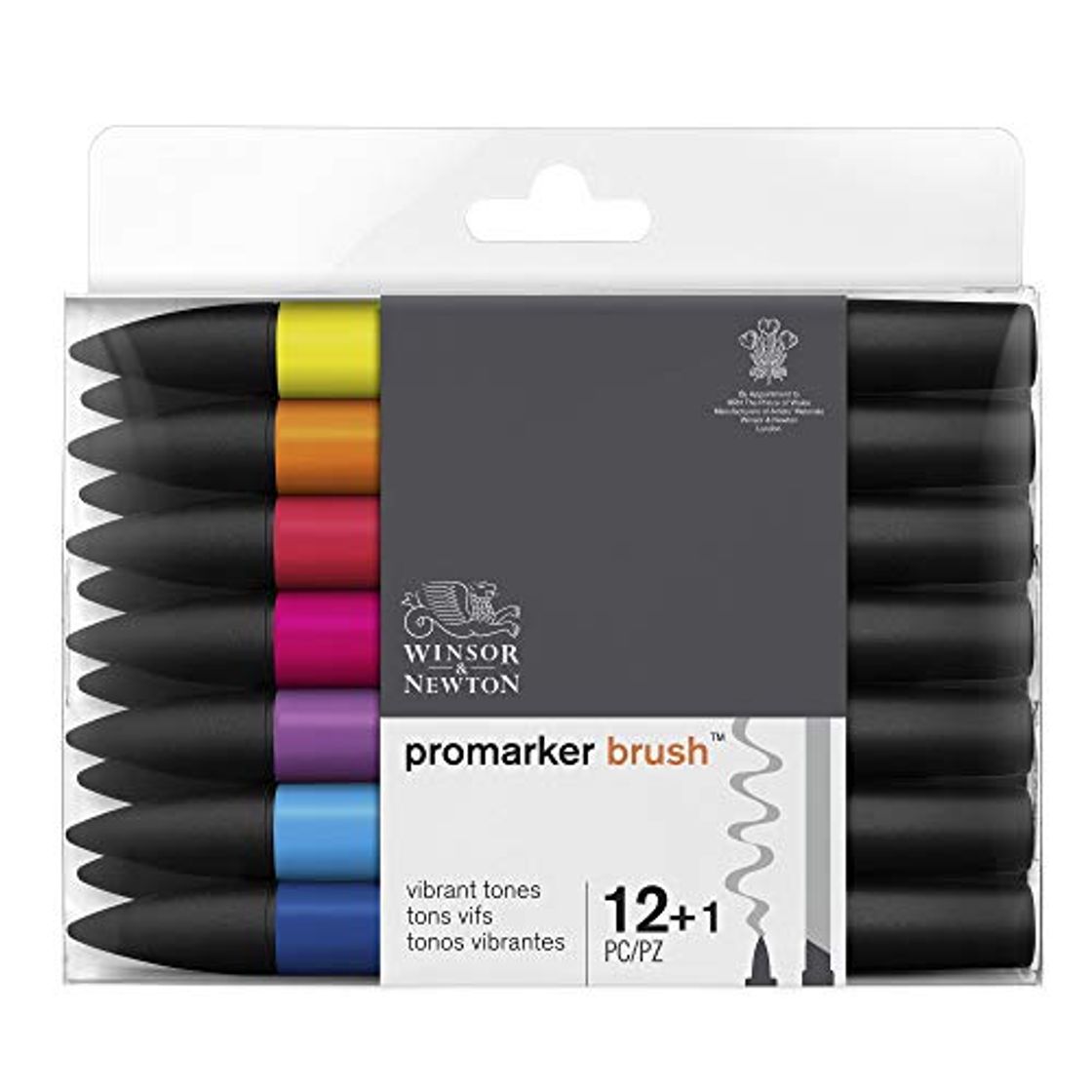 Producto Winsor & Newton - Set de Rotuladores ProMarker Brush, 12