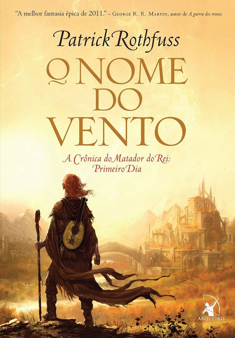 Libro O Nome do Vento é um livro de fantasia 