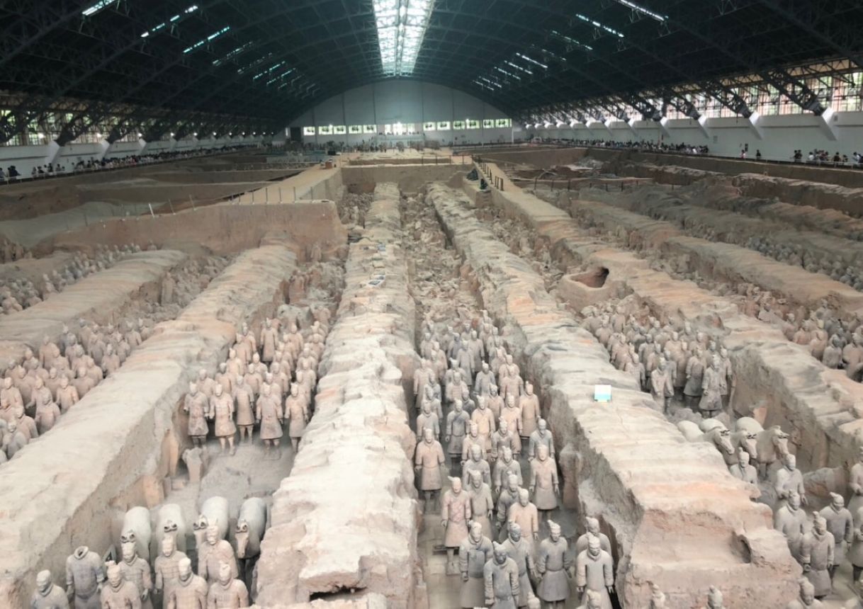 Lugar Guerreros de terracota