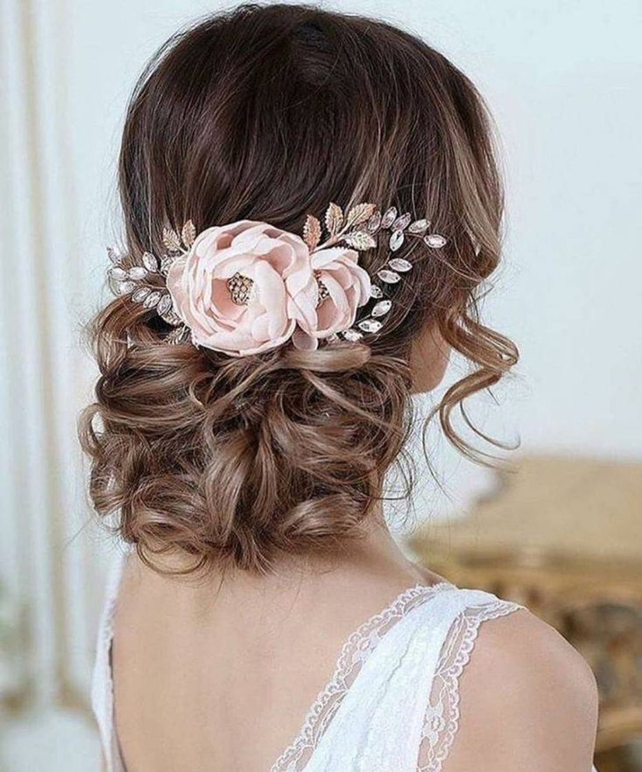 Moda Penteado flores 🌼