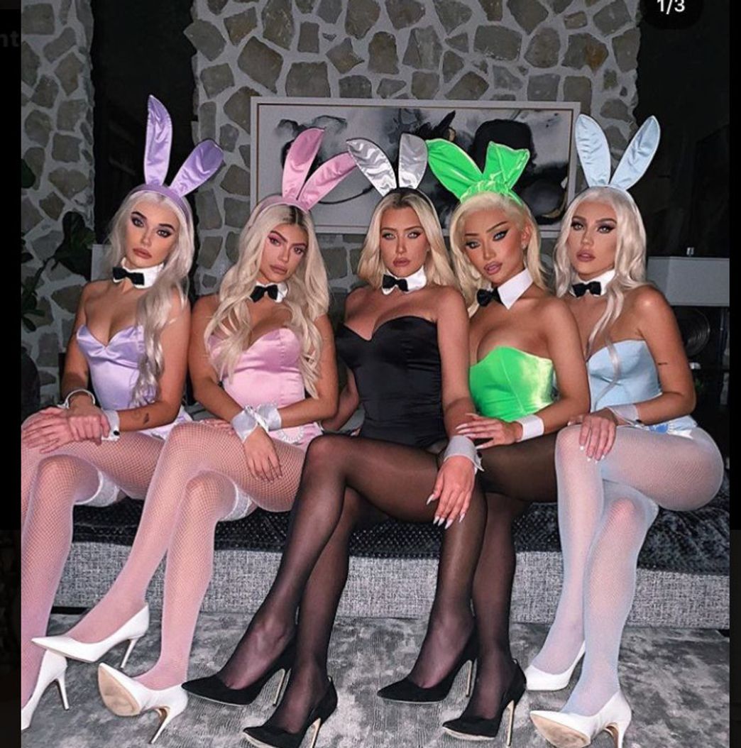 Moda Fantasia de coelhinha para usar com as amigas ✨🐰