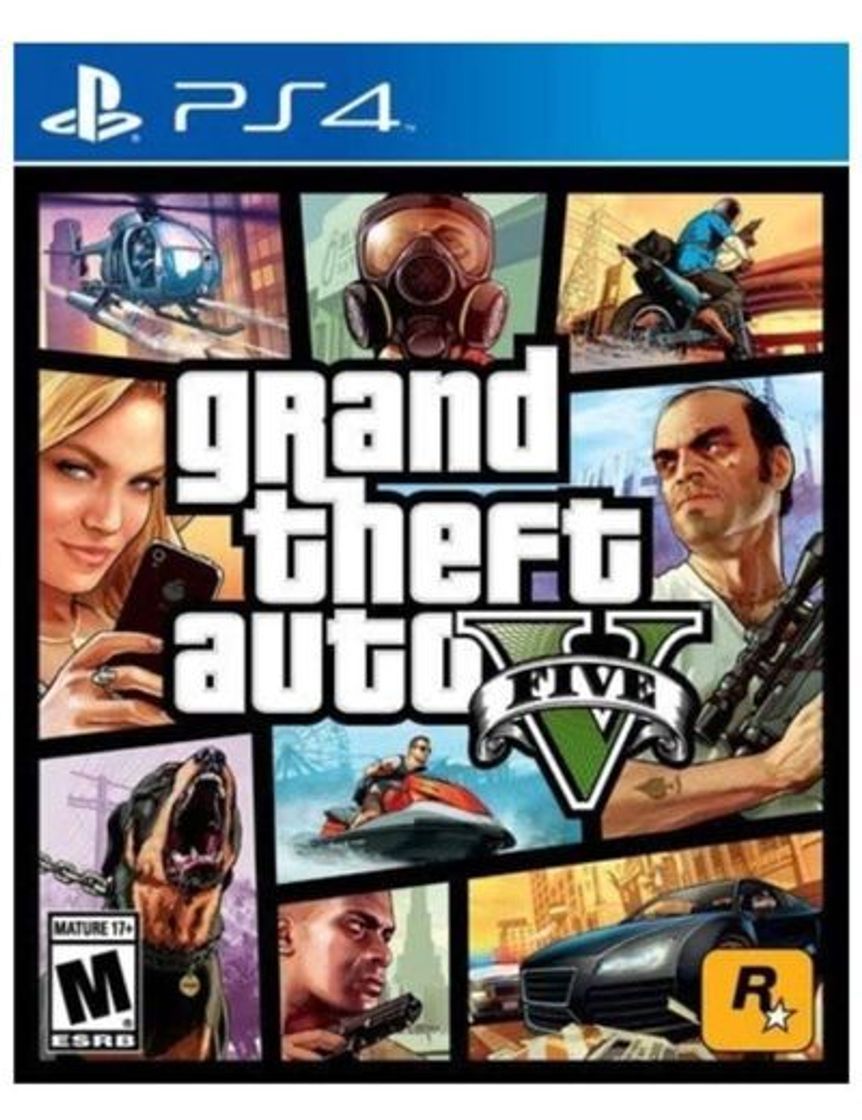 Videogame Grand Theft Auto V Playstation 4