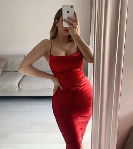 vestido vermelho de BURGUESA 🌹