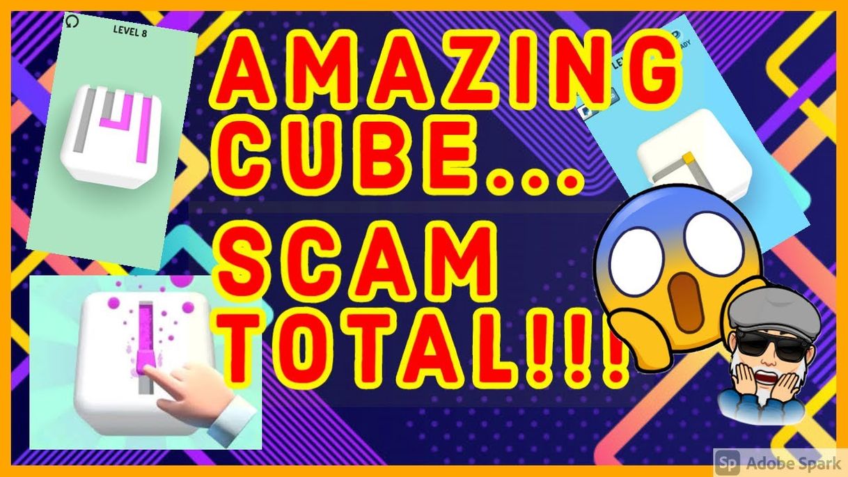 Moda AMAZING CUBE...APPS SCAM 🤢🤢 - YouTube