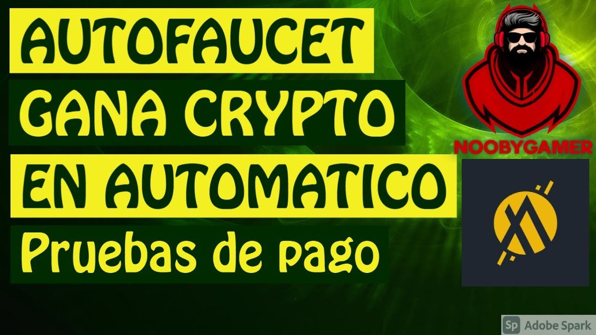 Moda Gana crypto con Autofaucet