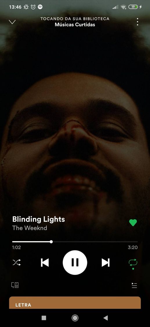 Canción Blinding Lights