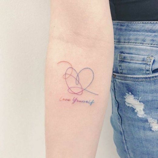 Tatto love yourself 