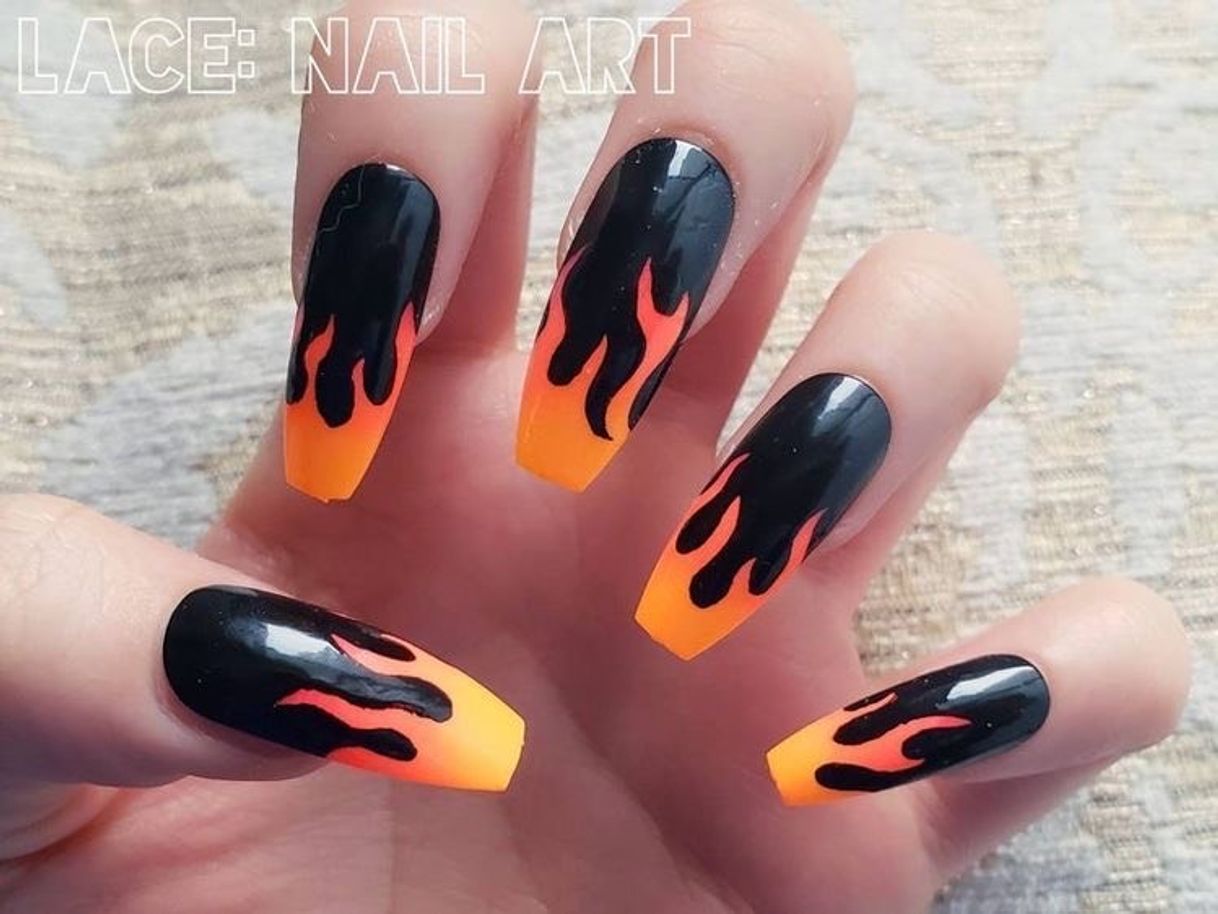 Moda Unhas de fogo🔥