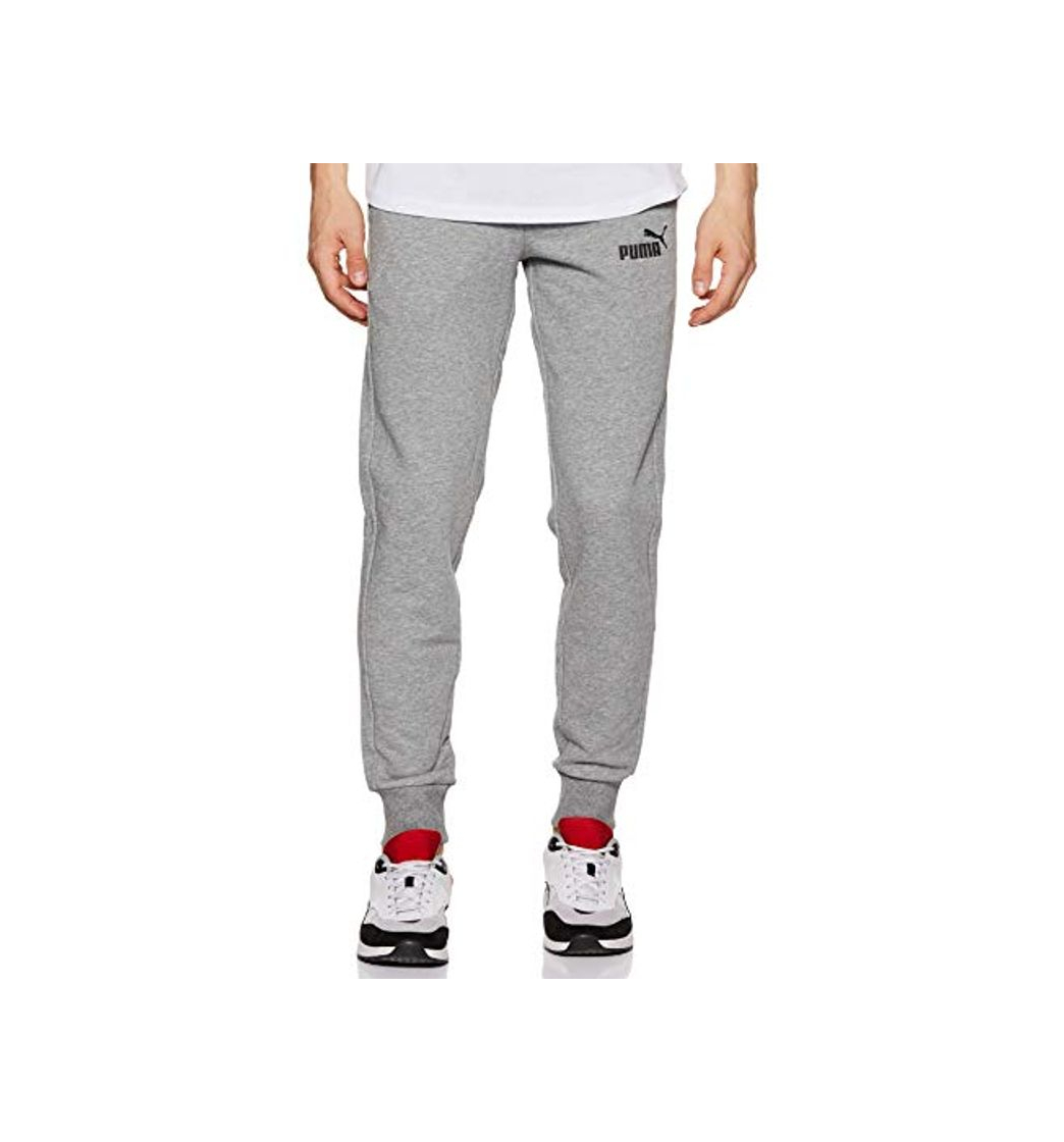 Moda PUMA Essentials Logo TR Cl Pantalones de Deporte, Hombre, Gris