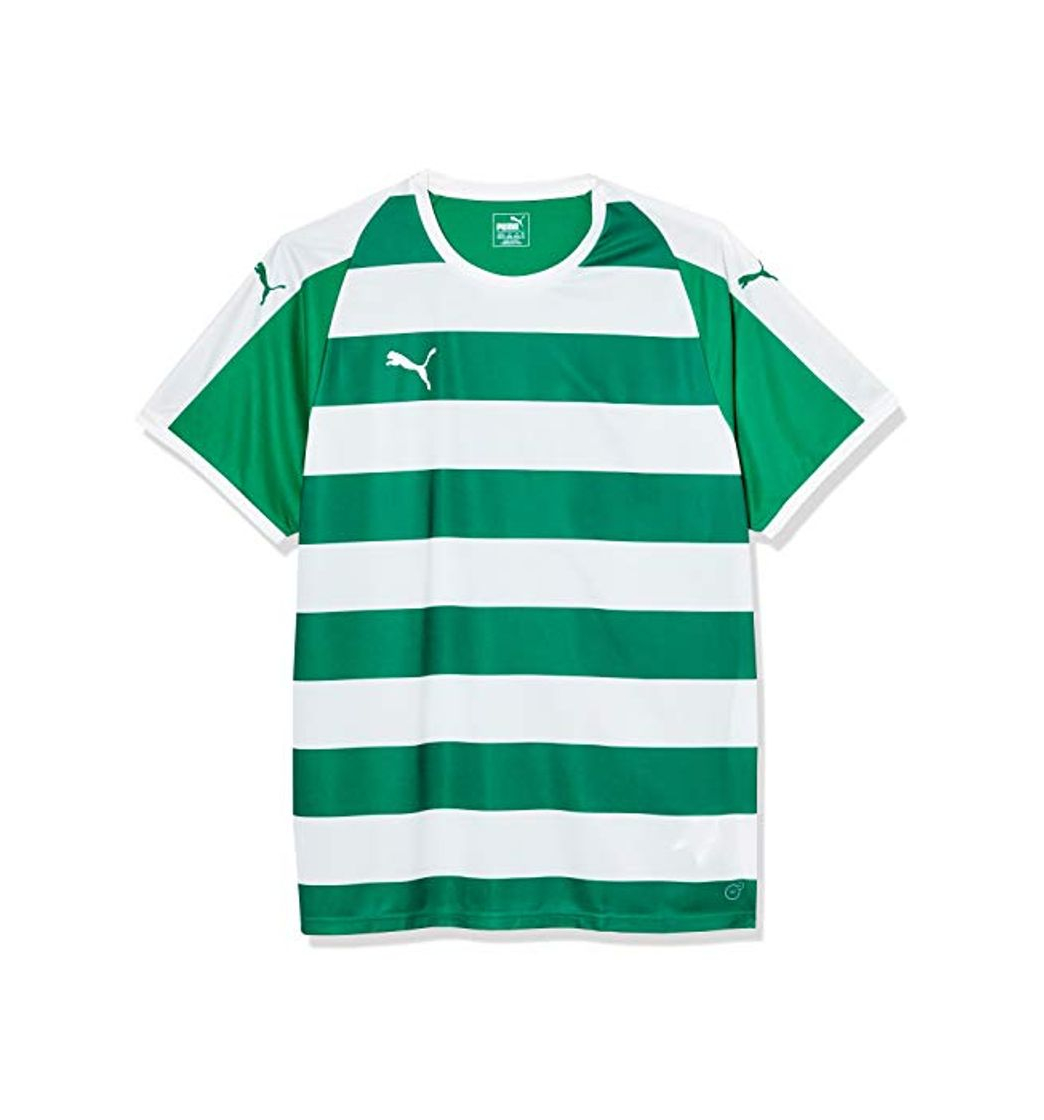 Moda PUMA Liga Hooped Camiseta, Hombre, Verde