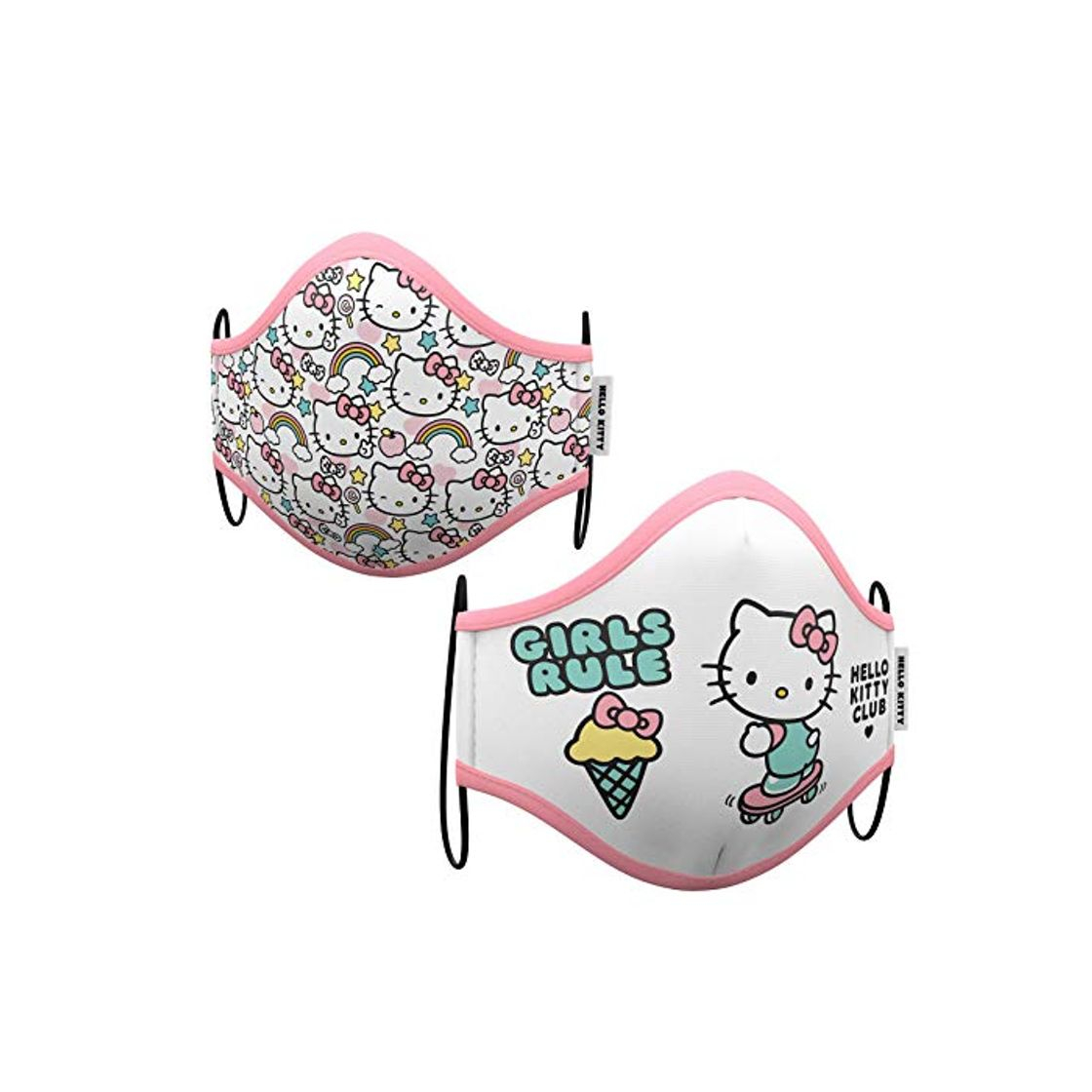 Moda My Other Me Hello Kitty 2 mascarillas higienicas Premium Varias Tallas