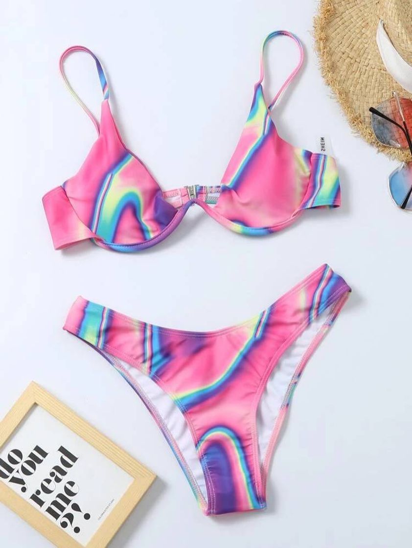 Moda biquíni tie dye ✨