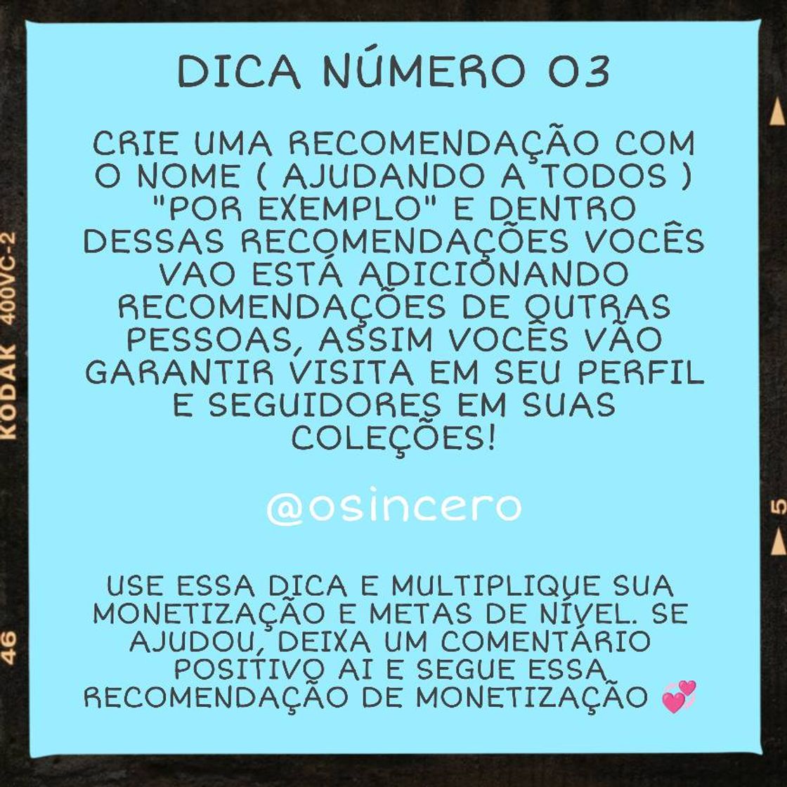 Moda Dica número 03