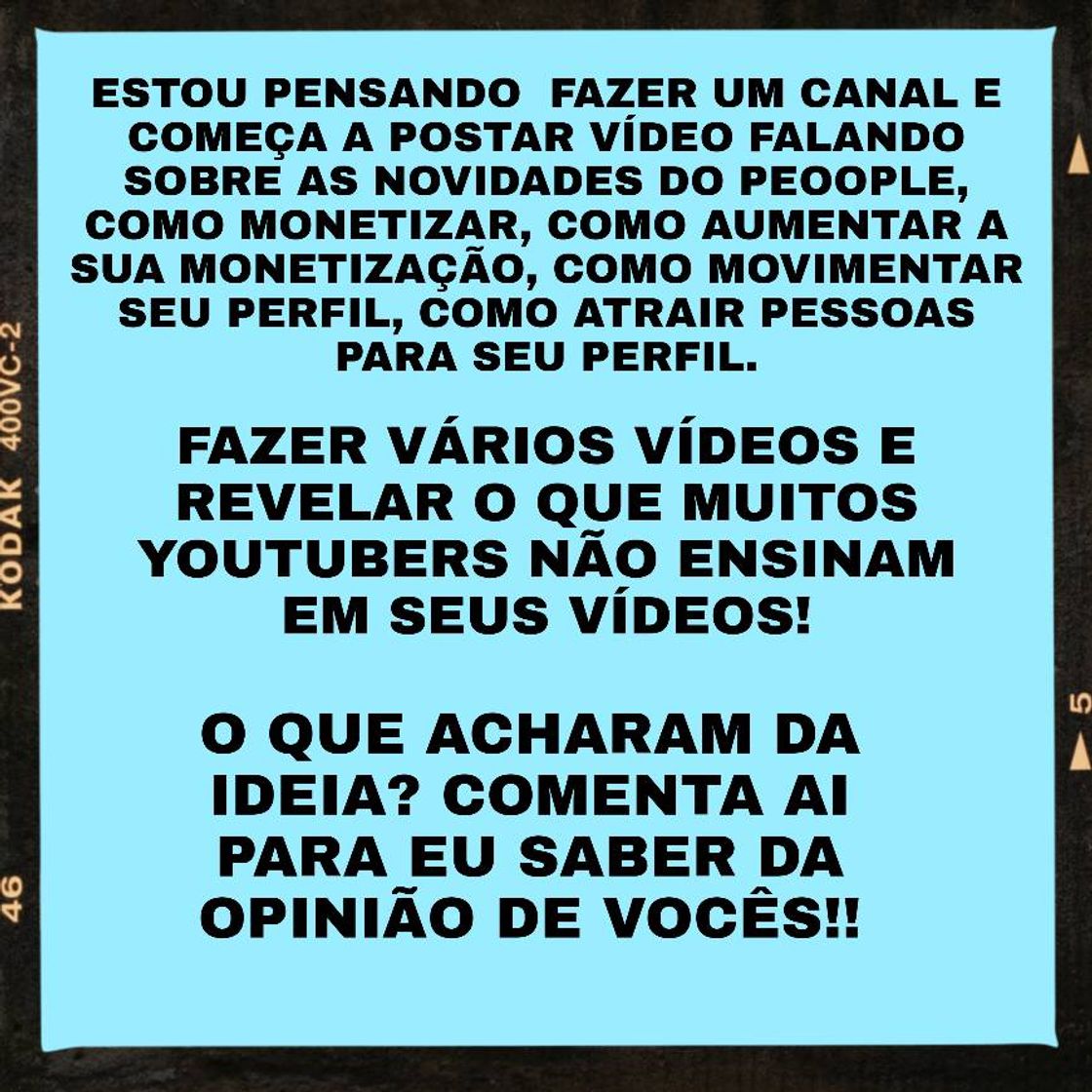 Social Revelação do segredo dos YOUTUBERS?