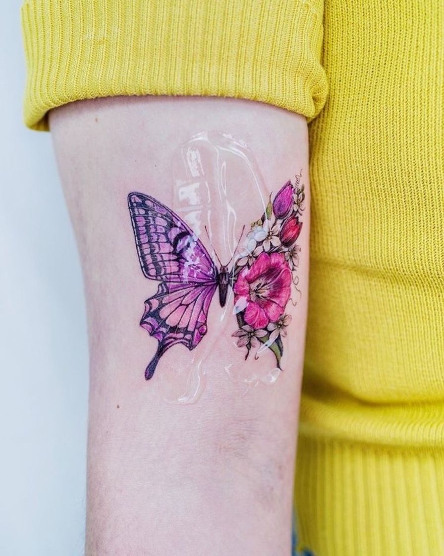 Moda Mais uma tatto linda de borboletas 🦋 