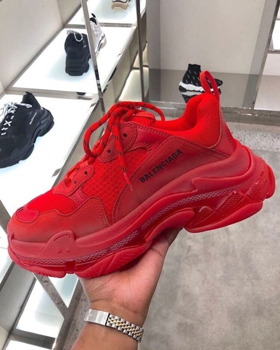 Moda Balenciaga vermelho ❤️👟