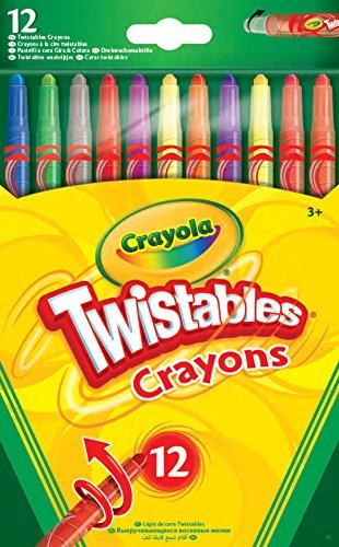 Product Wykrecane kredki swiecowe Crayola Twistables 12 kolorów