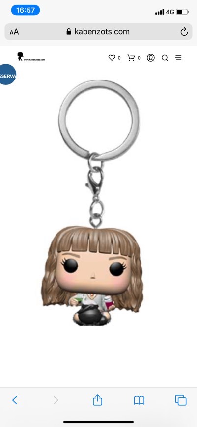 Producto Llavero funko Hermione con pociones