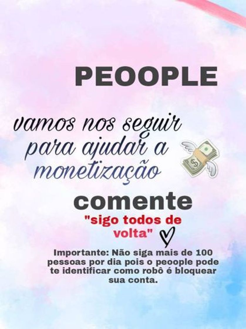 Moda Peoople- MONETIZAÇÃO 💸