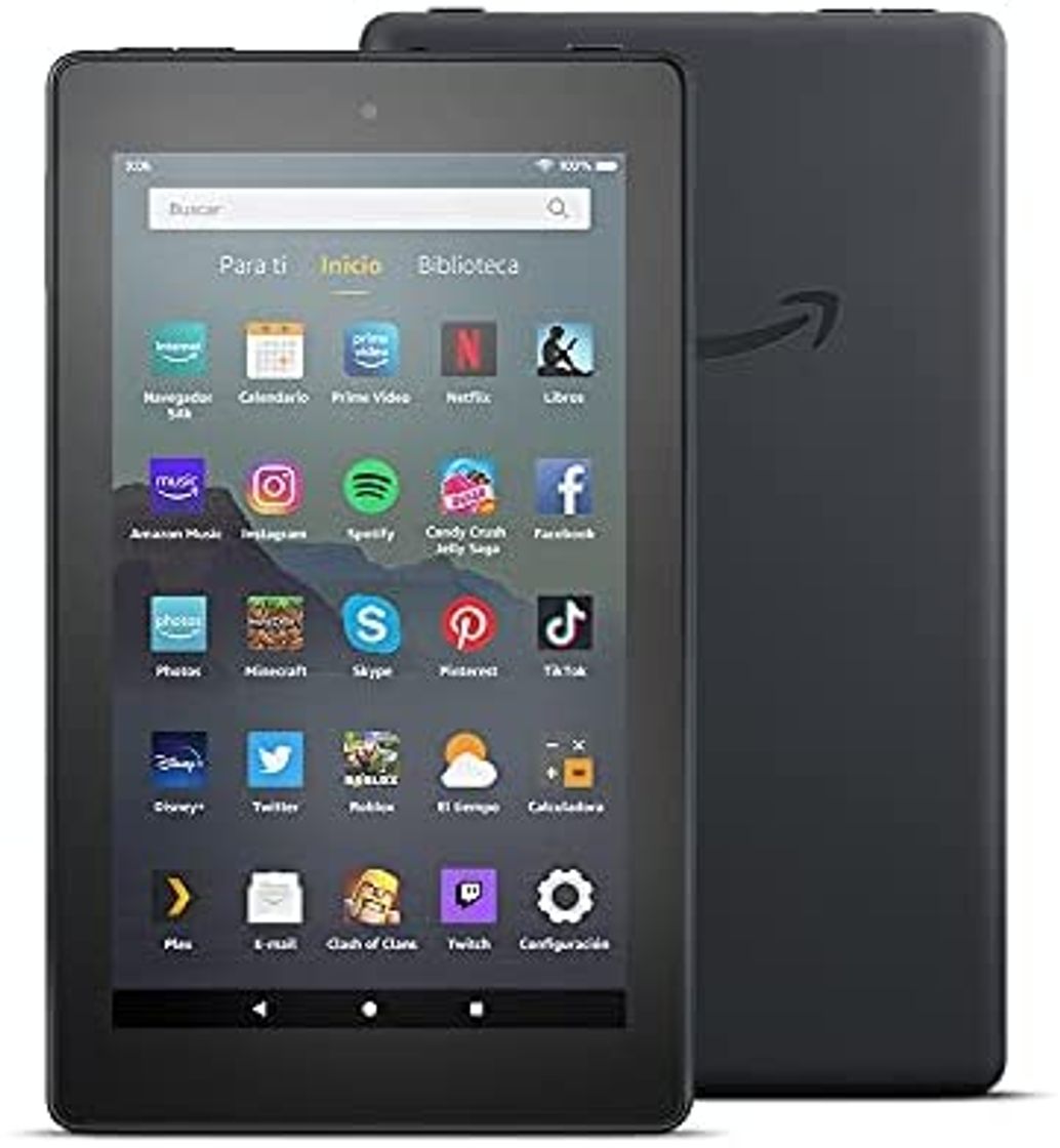 Social Fire 7 Tablet, tela 7 '', 32 GB (preto) - com publicidade

