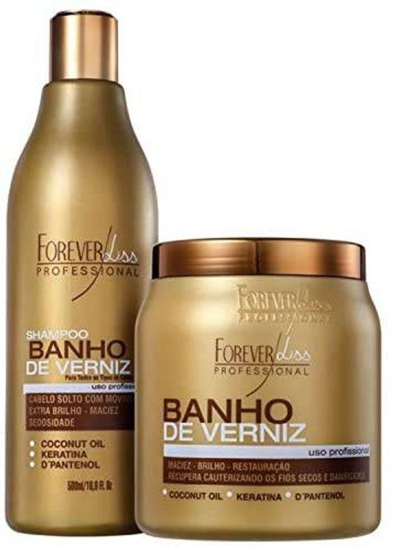 Moda Kit de Tratamento Forever Liss Banho de Verniz 