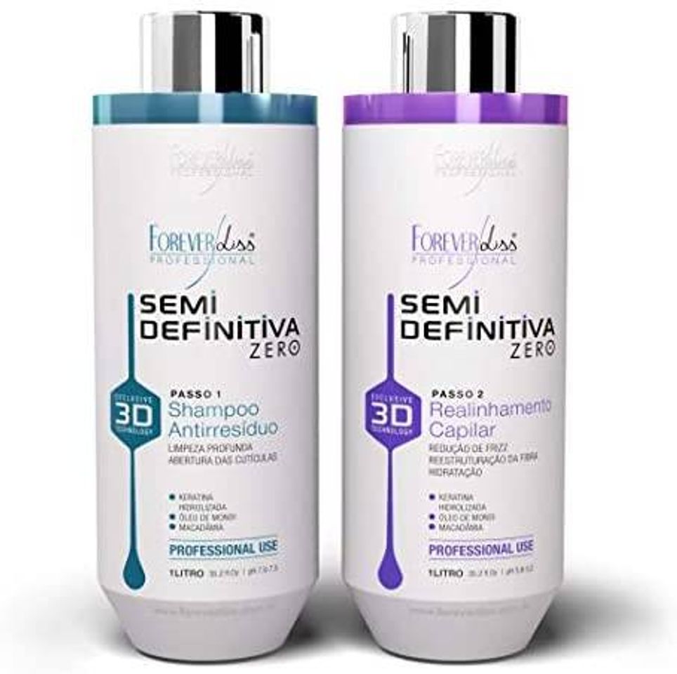 Moda Kit Progressiva Semi-Definitiva Zero 2x1L Forever Liss

