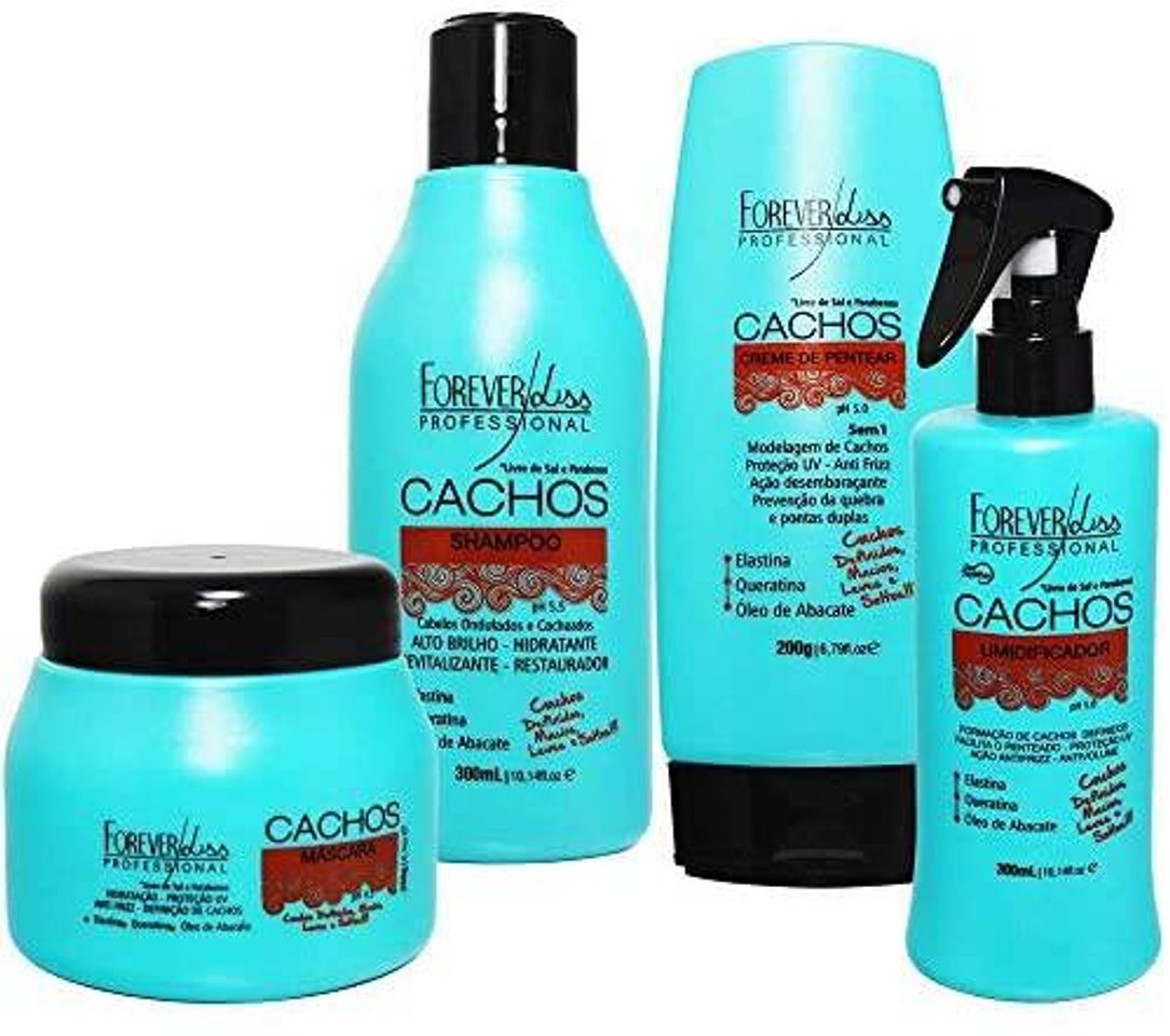 Fashion Forever Liss Kit Formador e Manutenção dos Cachos

