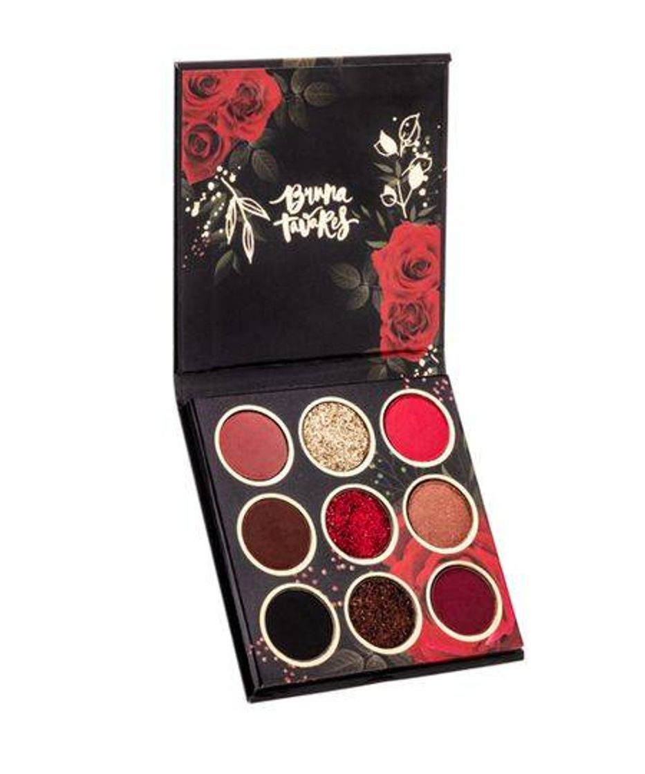 Fashion paleta de sombras bruna tavares bt red rose único - único

