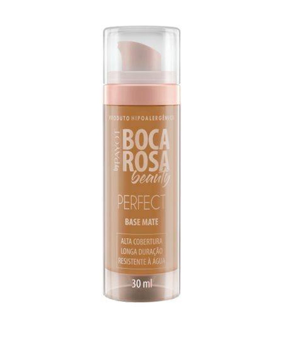 Moda base líquida matte hd 30ml 5 adriana - boca rosa beauty by p