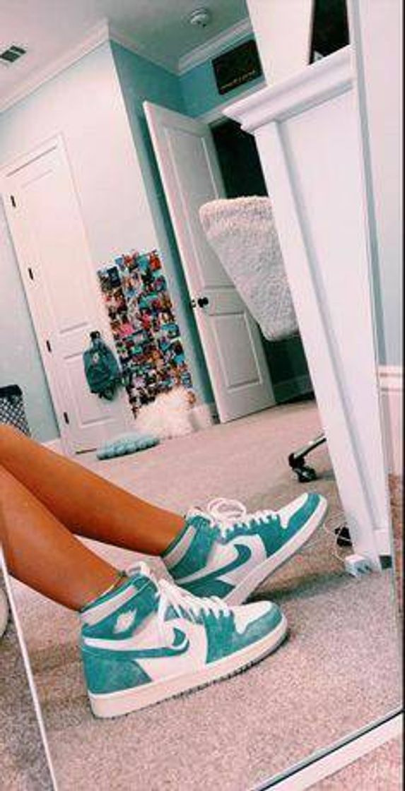 Fashion Tênis Jordan retro high turbo green