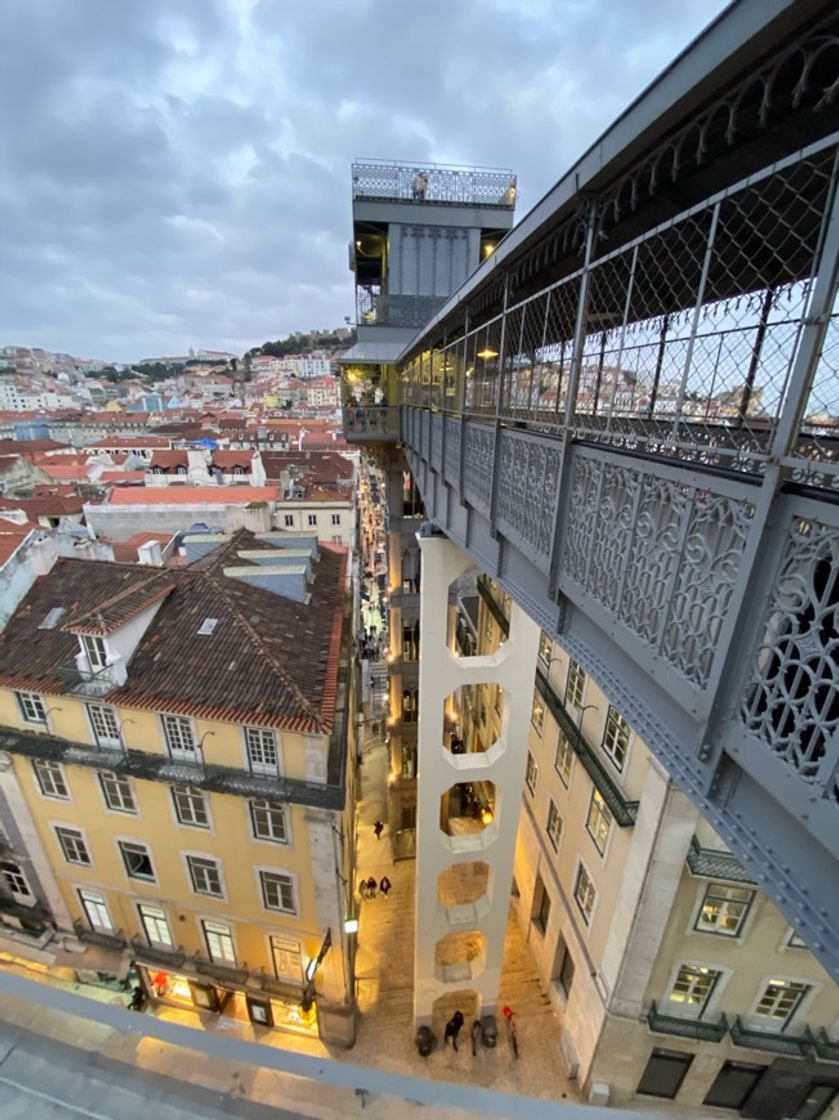 Lugar Elevador de Santa Justa