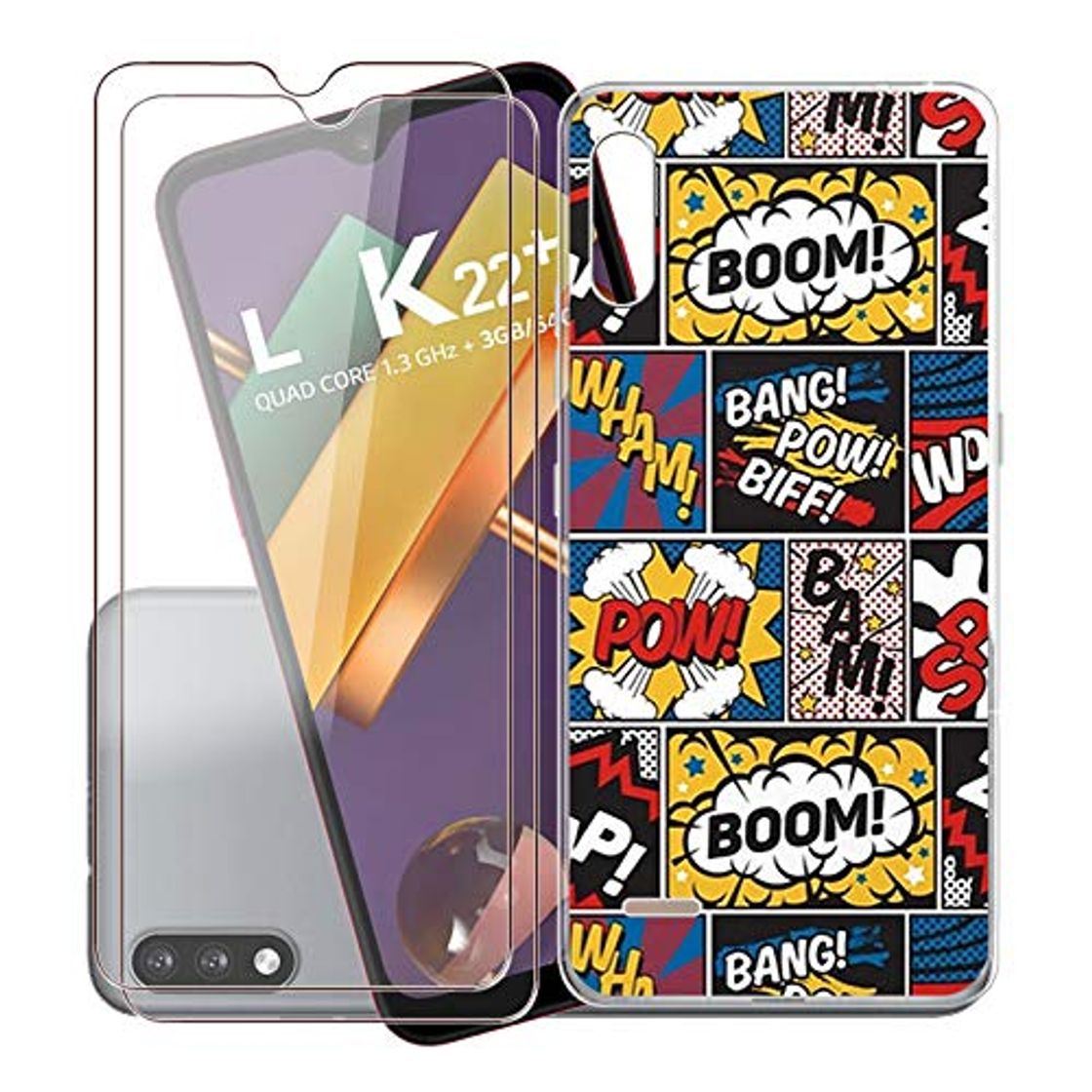Social KJYF Fundas para LG K22 (6.2 Pulgadas)